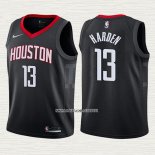 James Harden NO 13 Camiseta Nino Houston Rockets 2017-18 Negro