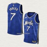 Joe Ingles NO 7 Camiseta Orlando Magic Classic 2023-24 Azul