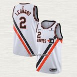 Kawhi Leonard NO 2 Camiseta Los Angeles Clippers Classic 2019-20 Blanco