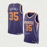 Kevin Durant NO 35 Camiseta Phoenix Suns Icon Violeta