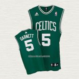 Kevin Garnett NO 5 Camiseta Boston Celtics Verde