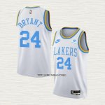 Kobe Bryant NO 24 Camiseta Los Angeles Lakers Classic 2022-23 Blanco