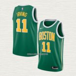 Kyrie Irving NO 11 Camiseta Boston Celtics Earned 2018-19 Verde
