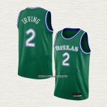Kyrie Irving NO 2 Camiseta Dallas Mavericks Hardwood Classics 2022-23 Verde