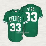 Larry Bird NO 33 Camiseta Boston Celtics Manga Corta Verde
