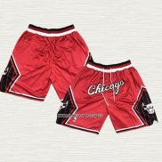 Pantalone Chicago Bulls Ciudad Just Don 2021-22 Rojo