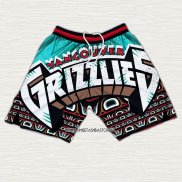 Pantalone Memphis Grizzlies Retro Big Logo Verde