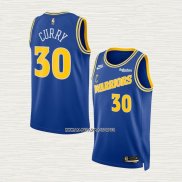 Stephen Curry NO 30 Camiseta Golden State Warriors Classic 2022-23 Azul
