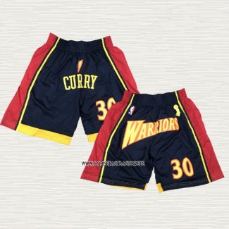 Stephen Curry Pantalone Golden State Warriors Azul