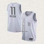 Theo Maledon NO 11 Camiseta Oklahoma City Thunder Ciudad 2021-22 Blanco