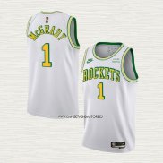 Tracy Mcgrady NO 1 Camiseta Houston Rockets Classic 2022-23 Blanco