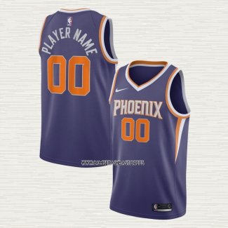 Camiseta Phoenix Suns Personalizada Icon Violeta