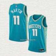 Cody Martin NO 11 Camiseta Charlotte Hornets Ciudad 2023-24 Verde