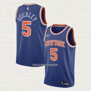 Immanuel Quickley NO 5 Camiseta New York Knicks Icon 2020-21 Azul
