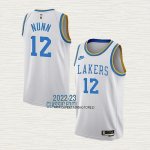 Kendrick Nunn NO 12 Camiseta Los Angeles Lakers Classic 2022-23 Blanco