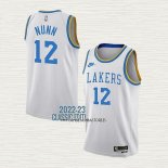 Kendrick Nunn NO 12 Camiseta Los Angeles Lakers Classic 2022-23 Blanco