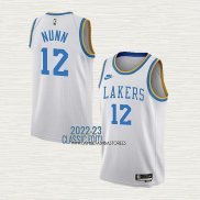 Kendrick Nunn NO 12 Camiseta Los Angeles Lakers Classic 2022-23 Blanco