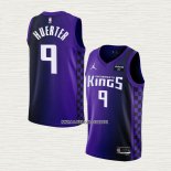 Kevin Huerter NO 9 Camiseta Sacramento Kings Statement 2023-24 Violeta