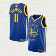 Klay Thompson NO 11 Camiseta Golden State Warriors Icon 2022 NBA Finals Azul