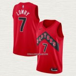 Kyle Lowry NO 7 Camiseta Toronto Raptors Icon 2020-21 Rojo