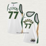 Lamar Stevens NO 77 Camiseta Boston Celtics Ciudad 2023-24 Blanco