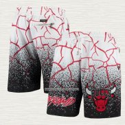 Pantalone Chicago Bulls Mitchell & Ness Just Don Blanco Negro