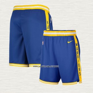 Pantalone Golden State Warriors Classic 2020-21 Azul