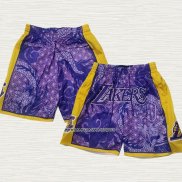 Pantalone Los Angeles Lakers Asian Heritage Just Don Violeta