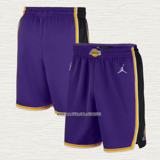 Pantalone Los Angeles Lakers Association Edition 2020-21 Violeta