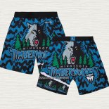 Pantalone Minnesota Timberwolves Mitchell & Ness Azul