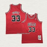 Scottie Pippen NO 33 Camiseta Nino Chicago Bulls Mitchell & Ness 1997-98 Rojo