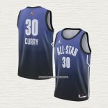 Stephen Curry NO 30 Camiseta Golden State Warriors All Star 2023 Azul