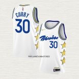 Stephen Curry NO 30 Camiseta Golden State Warriors Champs Whitestars 2022-23 Blanco