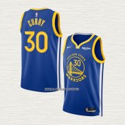 Stephen Curry NO 30 Camiseta Golden State Warriors Icon 2022-23 Azul