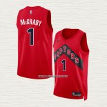 Tracy Mcgrady NO 1 Camiseta Toronto Raptors Icon 2022-23 Rojo