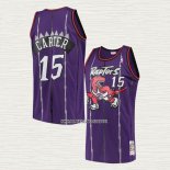 Vince Carter NO 15 Camiseta Toronto Raptors Mitchell & Ness Violeta