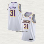 Austin Reaves NO 31 Camiseta Los Angeles Lakers Association 2021-22 Blanco