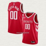 Camiseta Houston Rockets Personalizada Icon Rojo