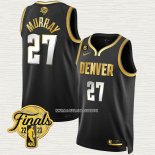 Jamal Murray NO 27 Camiseta Denver Nuggets Ciudad 2023 NBA Finals Negro