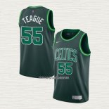 Jeff Teague NO 55 Camiseta Boston Celtics Earned 2020-21 Verde