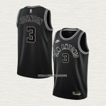 Keldon Johnson NO 3 Camiseta San Antonio Spurs Classic 2022-23 Negro