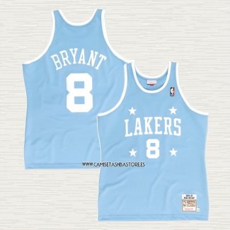 Kobe Bryant NO 8 Camiseta Los Angeles Lakers Mitchell & Ness 2004-05 Azul