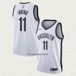 Kyrie Irving NO 11 Camiseta Brooklyn Nets Association 2020-21 Blanco
