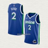 Kyrie Irving NO 2 Camiseta Dallas Mavericks Ciudad 2022-23 Azul