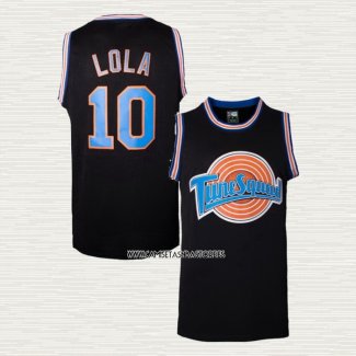 Lola Bunny NO 10 Camiseta Tune Squad Negro