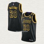 Mac McClung NO 20 Camiseta Los Angeles Lakers Mamba 2021-22 Negro
