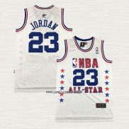 Michael Jordan NO 23 Camiseta All Star 2003 Blanco