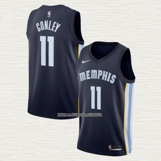 Mike Conley NO 11 Camiseta Memphis Grizzlies Icon Azul