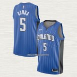 Mohamed Bamba NO 5 Camiseta Orlando Magic Icon Azul