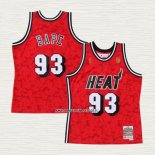 NO 93 Camiseta Miami Heat Mitchell & Ness Bape Rojo